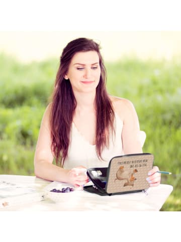 Mr. & Mrs. Panda Menschr Hund Dackel mit Spruch in Hundeglück