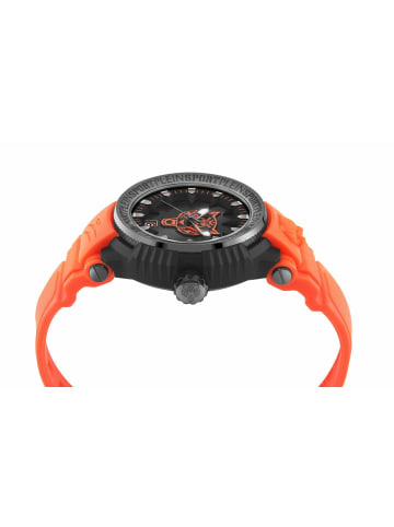 Plein Sport Analoguhr für Erwachsene in orange