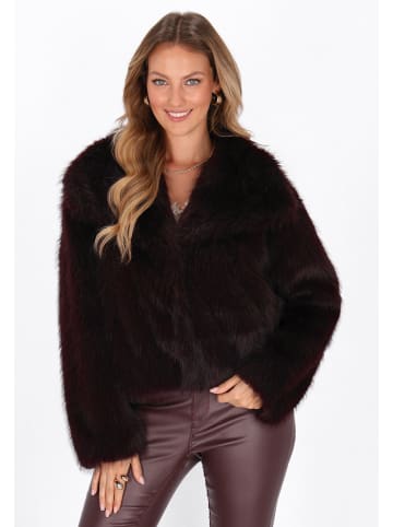 faina Women Jacket in burgundy