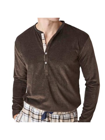 J and J Brothers Schlafanzug in Brown