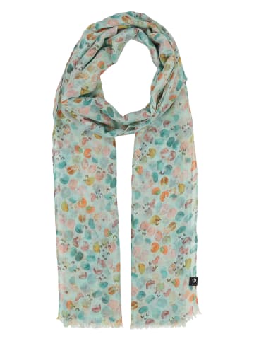 Fraas Schal in mint mehrfarbig - 0002