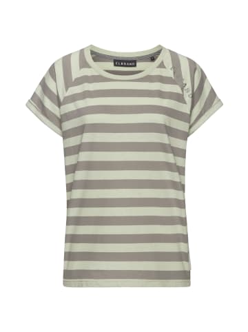ELBSAND T-Shirt in pastellgrün-grau