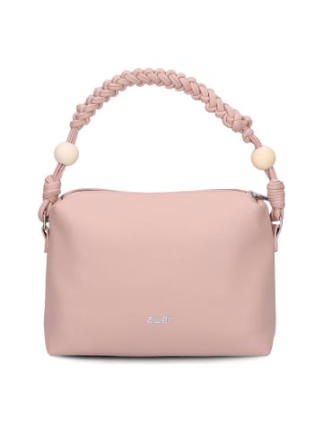 Zwei Perla Schultertasche 27 cm in powder