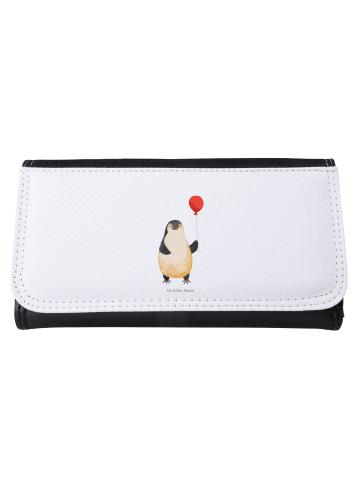 Mr. & Mrs. Panda Portemonnaie für Damen Pinguin Luftballon ohne ... in Weiß
