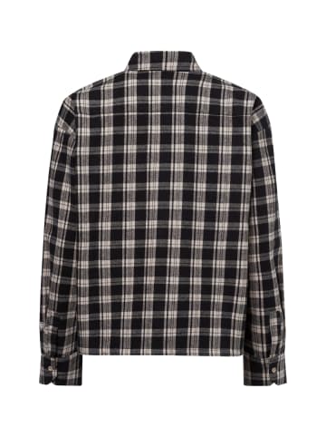 PEGADOR Overshirt BEVILL in anthrazit ecru