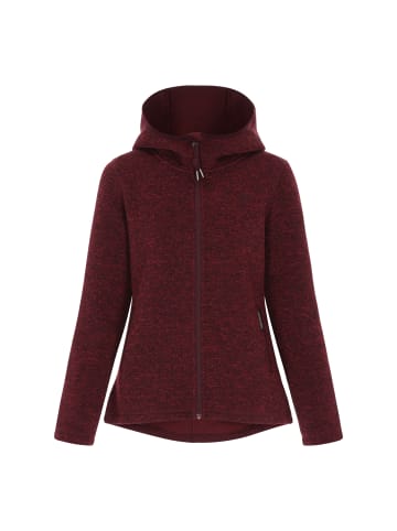 Schmuddelwedda Jacket in burgundy melange