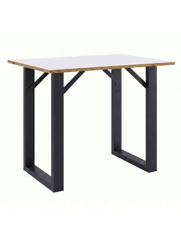 VCM Bartisch Salia Stehtisch 138 x 50 Salia in Schwarz / Weiß