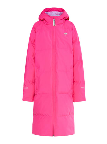 Schmuddelwedda Mädels Funktionaler Wintermantel in Pink