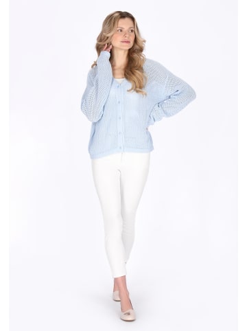 Usha Women Cardigan in light blue