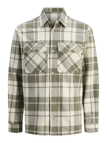 Jack & Jones Overshirt in Tea Leaf