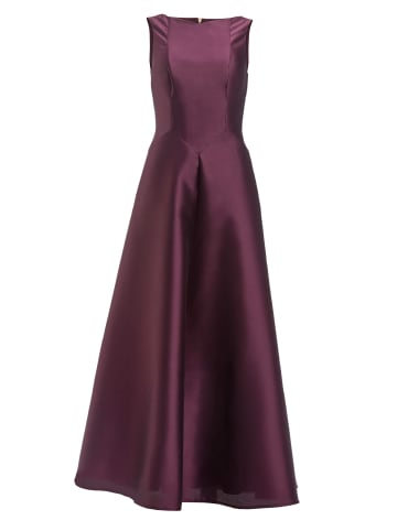 SWING Abendkleid in aubergine - 0003