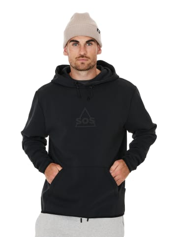 SOS Kapuzensweatshirt Vail in 1001 Black