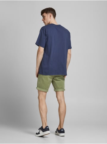 Jack & Jones Herren Shorts Mid Waist Chino Midi Bermuda Pants in Grün