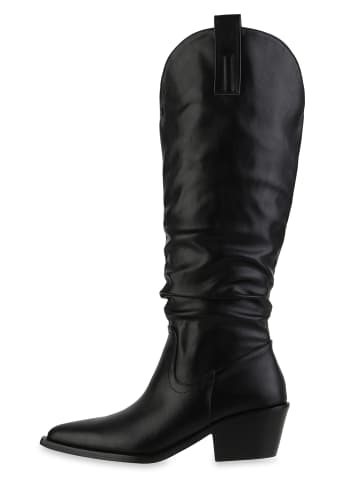 VAN HILL Cowboystiefel Ashley in Schwarz