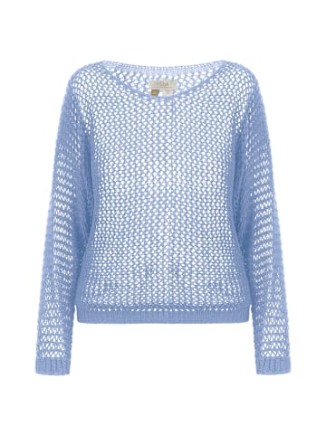 usha FESTIVAL Strick Pullover in Hellblau