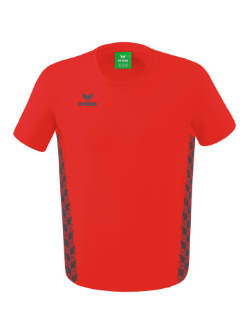 erima Kinder Essential Team T-Shirt in rot/slate grey