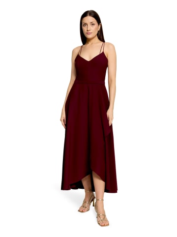 Vera Mont Abendkleid mit Volant in Deep Dahlia