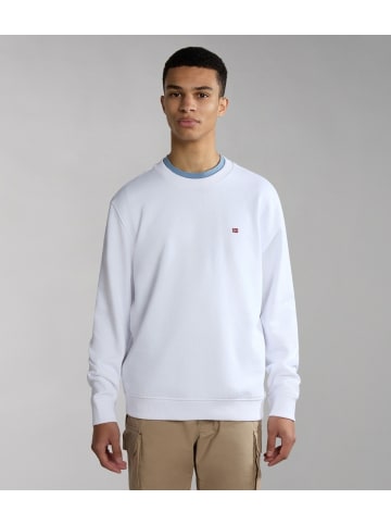 Napapijri Pullover "Balis Crew Sum 2" in Weiß