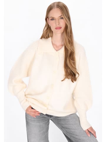 DreiMaster Women Cardigan in offwhite