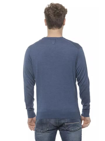 Billionaire Italian Couture Blau Kaschmir Pullover
