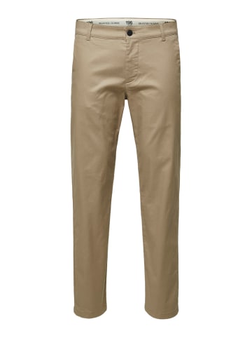 SELECTED HOMME Stoffhose / Chino SLHSTRAIGHT-STOKE regular/straight in Beige