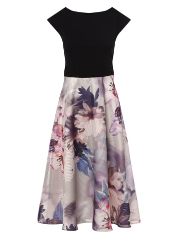 SWING Abendkleid in marine lila - 0001