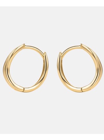 Diamant L'éternel Ohrringe aus 375 Gelbgold mit Zirkonia