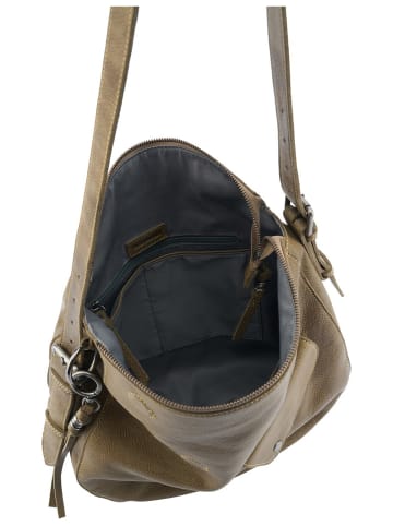 FREDsBRUDER Handtasche My Forever Friend Shoulderbag With Front Pocket in Muddy Khaki