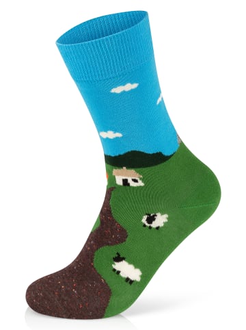 Happy Socks Socken 2-Pack Little House On The Moorland-Puppy Love in multi_coloured