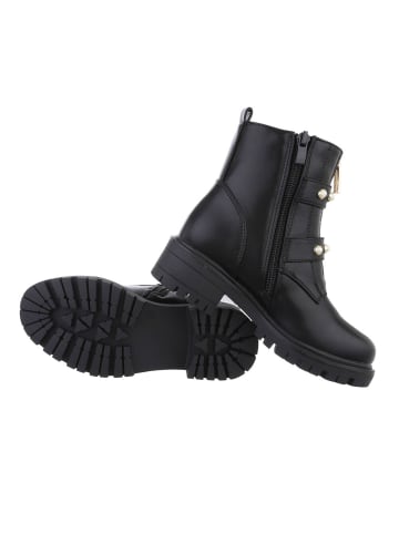 Ital-Design Stiefelette in Schwarz