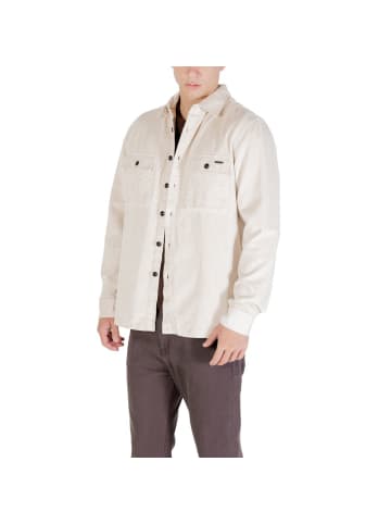 Gianni Lupo Creme Baumwolle Shelljacke