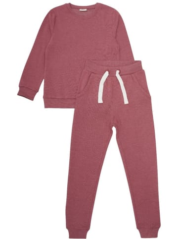 Minymo Shirt "Sweat Set (2-Pcs)" in Braun