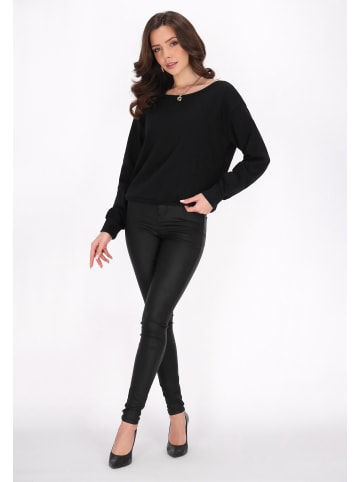 faina Women Sweatshirt in Black