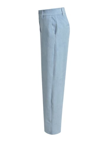 Milano Italy Wideleg Pants French Pockets in Cornflower Blue