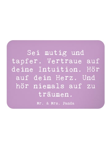 Mr. & Mrs. Panda magnet Spruch Mutig zu sich selbst stehen mit S... in Lavendeltraum