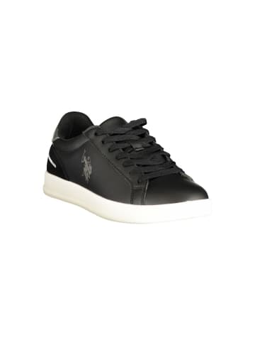 U.S. Polo Assn. Schwarz Damen Sneaker aus Polyurethan