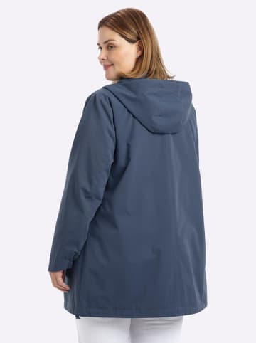 sheego Jacke in rauchblau