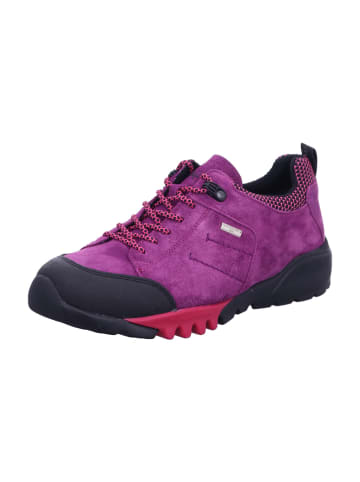 WALDLÄUFER Damen- Schnürschuhe GUMMI ORDER SPORT-NET in Rot