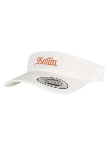Mister Tee Mister Tee Snapback Ballin Visor in white
