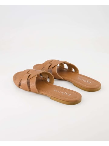 Zahira Pantoletten in Braun