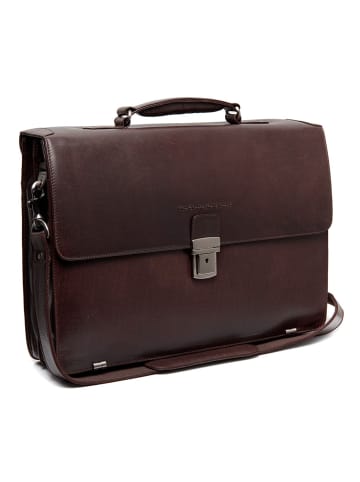 The Chesterfield Brand Salvatore Aktentaschen Messenger Leder 42 cm Laptopfach in brown