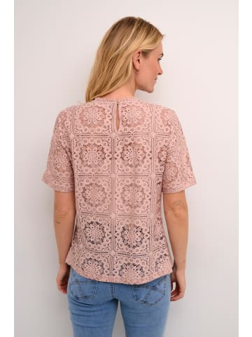 Cream Bluse kurzarm CRTiley Regular fit in Burnished Lilac