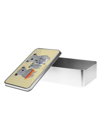 Mr. & Mrs. Panda Blechdose Koala Familie ohne Spruch in Gelb Pastell