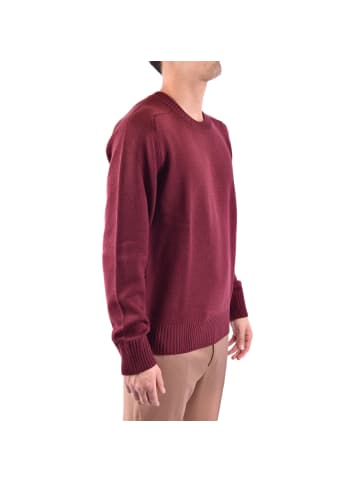 Paolo Pecora Milano Bordeaux Herren Strickmode