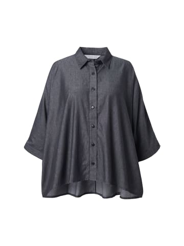 MIAMODA Bluse in anthrazit