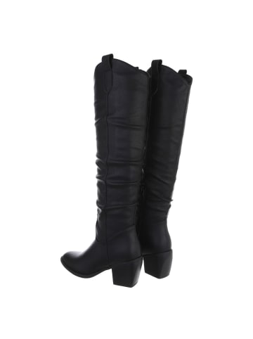 Ital-Design Stiefel in Schwarz