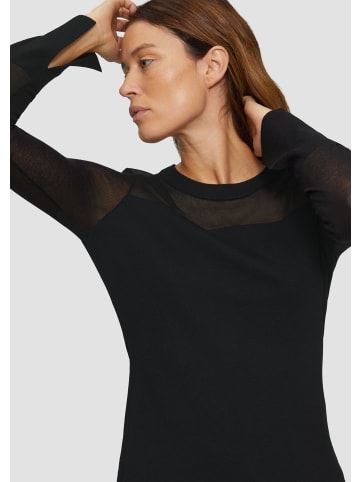 s.Oliver BLACK LABEL Strickpullover langarm in Schwarz