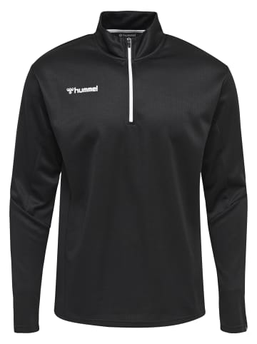 Hummel Hummel Halbreißverschluss Sweatshirt Hmlauthentic Kinder in BLACK/WHITE
