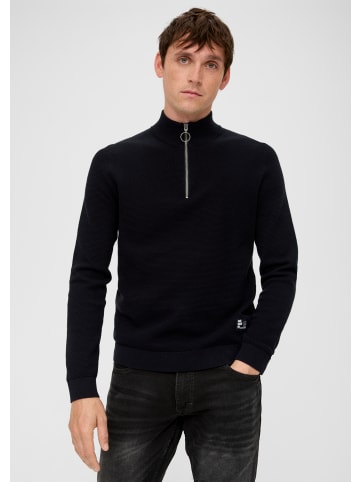 QS Strickpullover in 9999_schwarz