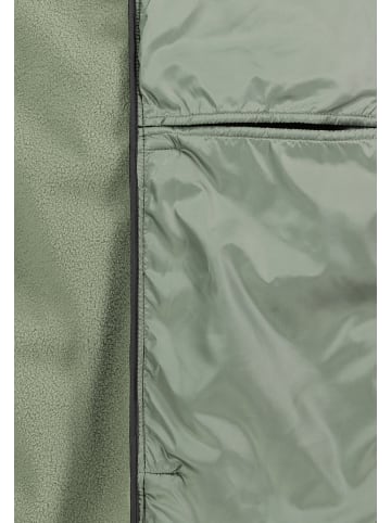 Sublevel Steppjacke mit Reißverschlusstaschen und Stehkragen in Schwarz